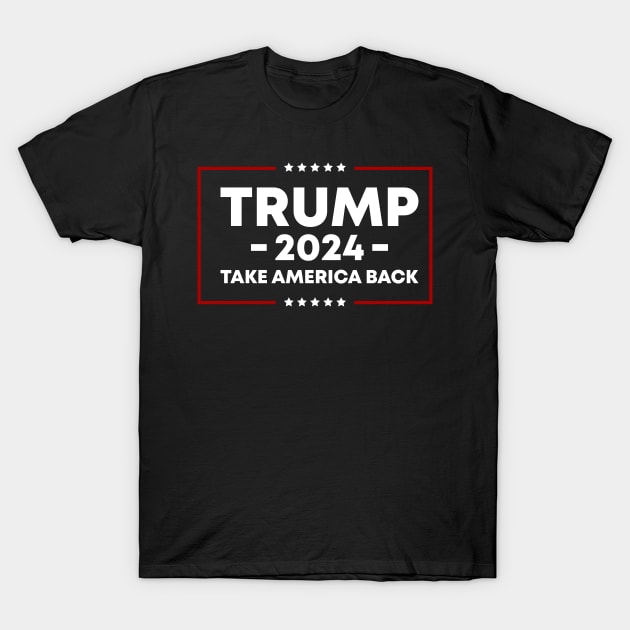 Trump 2024 T-Shirt by MZeeDesigns